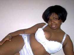 Ebony ex wife nude on sofa, she is proud