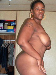 naked caught Black girl